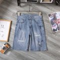 Chrome Hearts Cross Denim Shorts