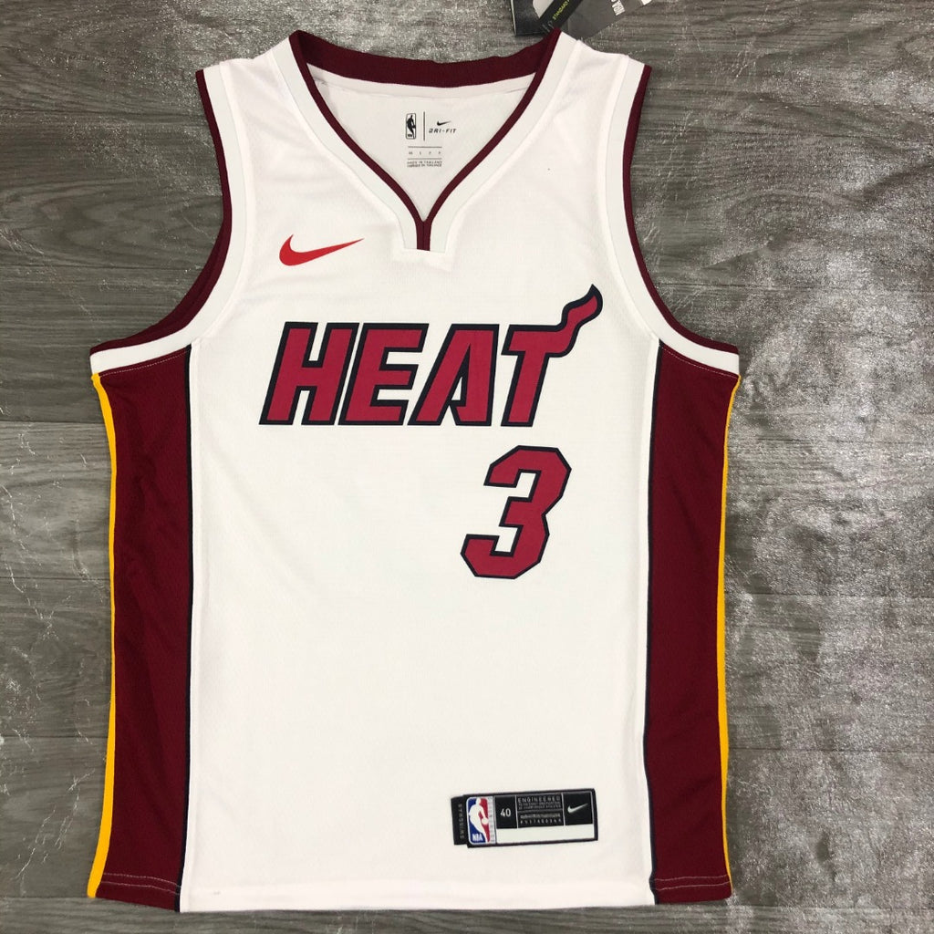 Dwyane Wade Jersey – NBA Miami Heat #3 Fan Edition Basketball Jersey