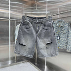 Chrome Hearts Cross Denim Shorts