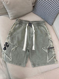 Chrome Hearts Cross Denim Shorts
