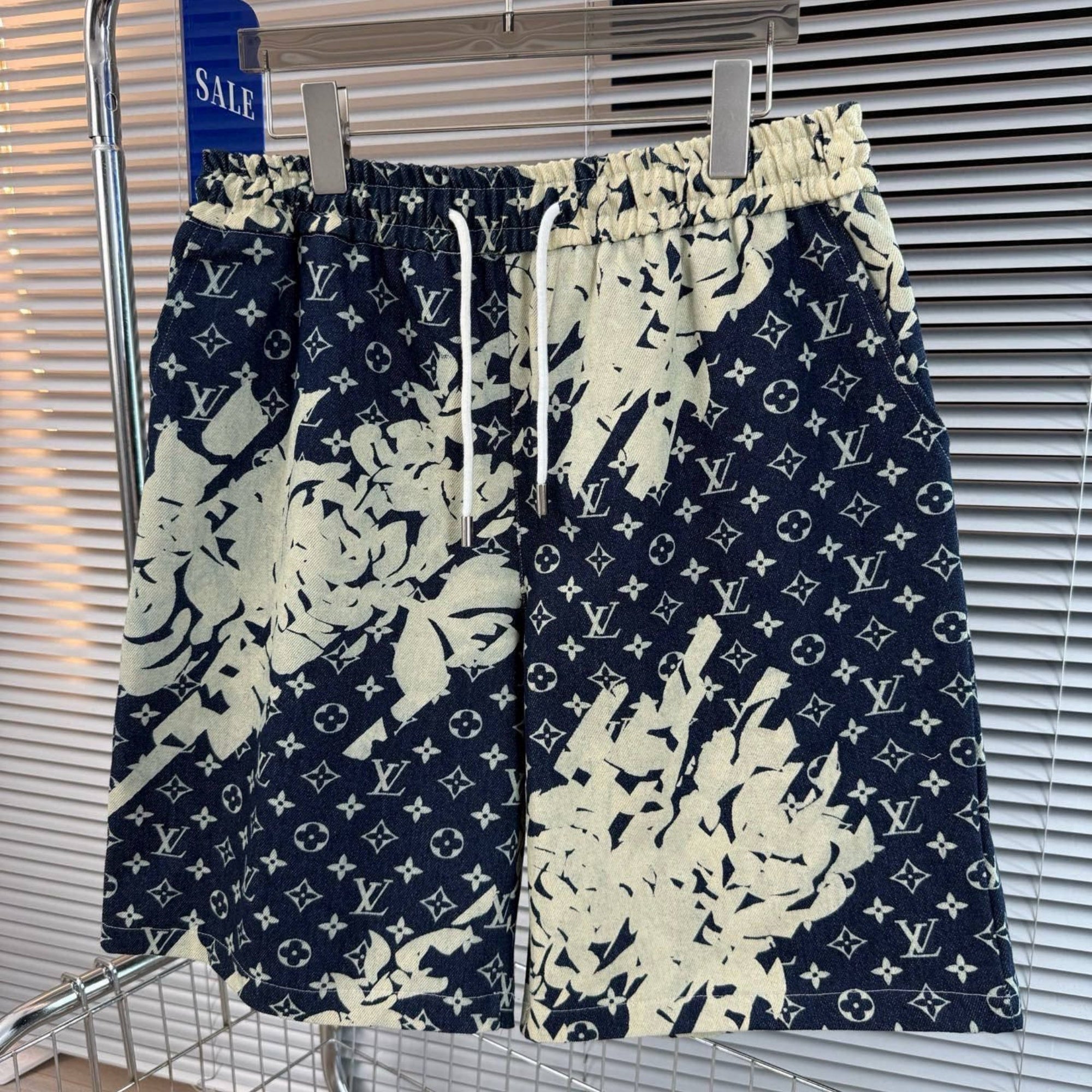 Louis Vuitton New Washed Denim Shorts