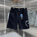 Chrome Hearts Cross Denim Shorts