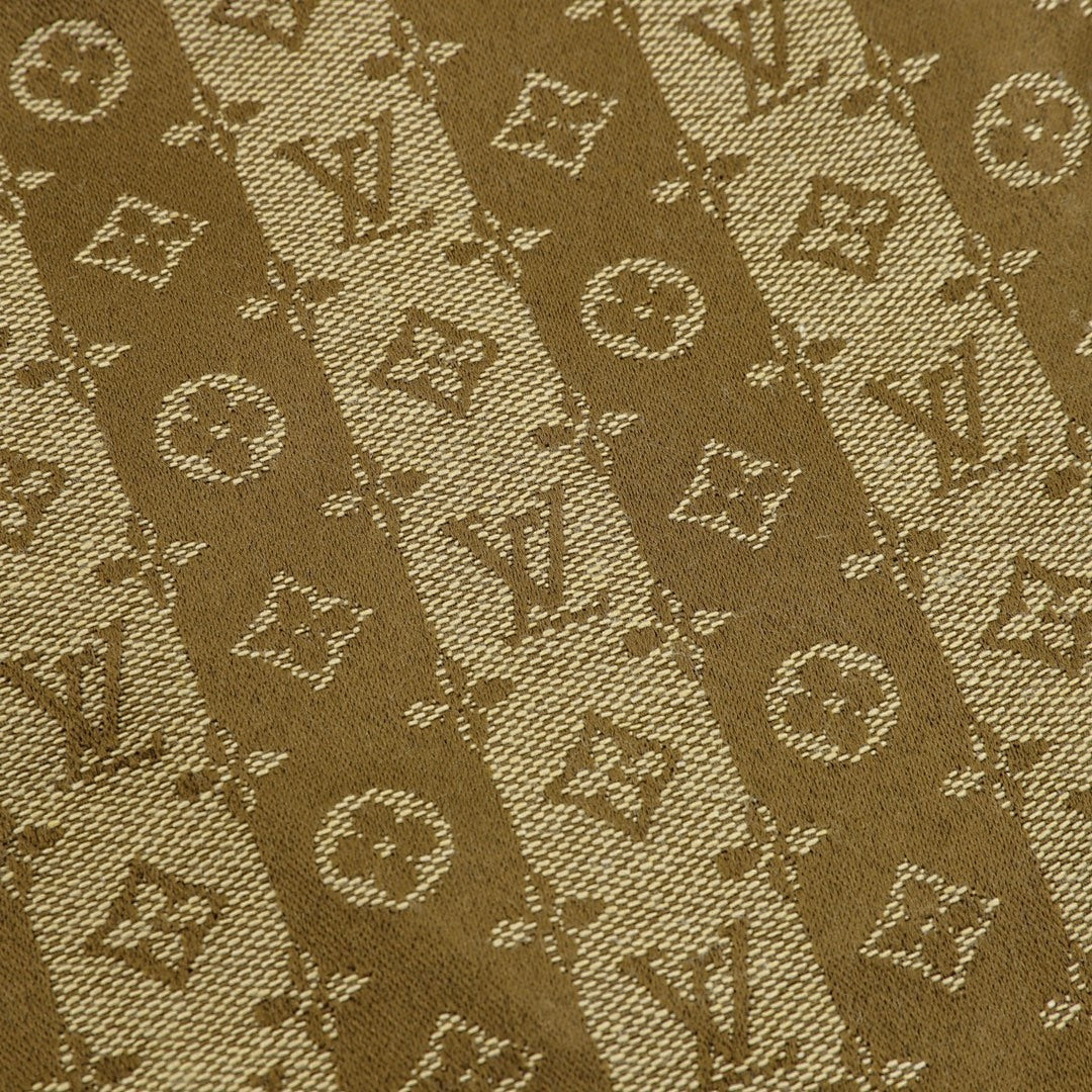 Louis Vuitton All-Over Print Paneled Shorts