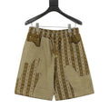 Louis Vuitton All-Over Print Paneled Shorts