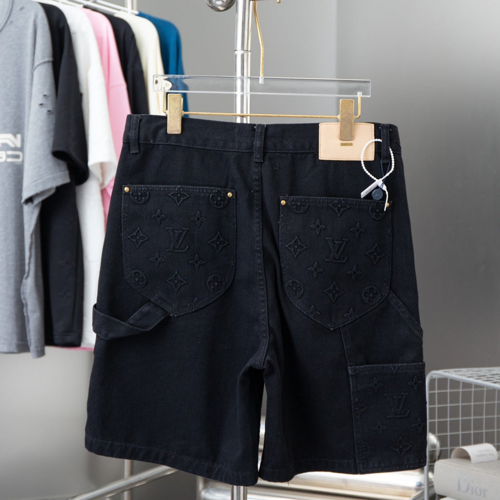 Louis Vuitton New Washed Denim Shorts