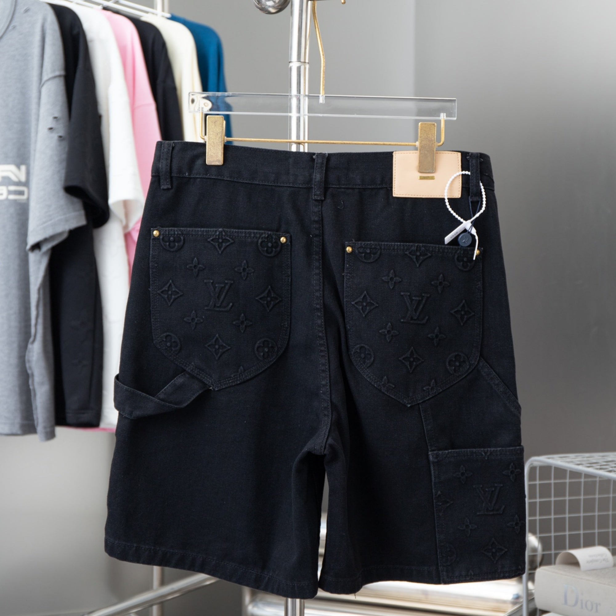 Louis Vuitton New Washed Denim Shorts