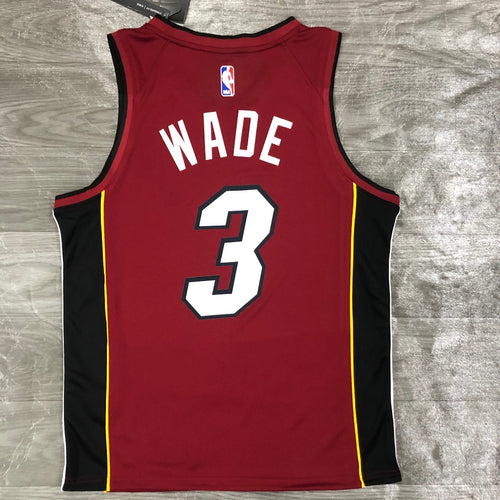 Dwyane Wade Jersey – NBA Miami Heat #3 (Maroon)