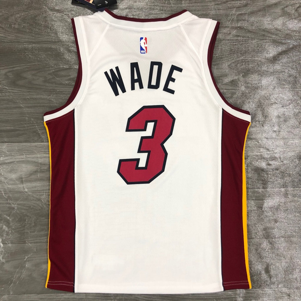 Dwyane Wade Jersey – NBA Miami Heat #3 Fan Edition Basketball Jersey