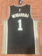 NBA Spurs Wembanyama Jersey