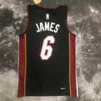 LeBron Jersey — 2023 Season NBA Miami Heat #6 Basketball Jersey