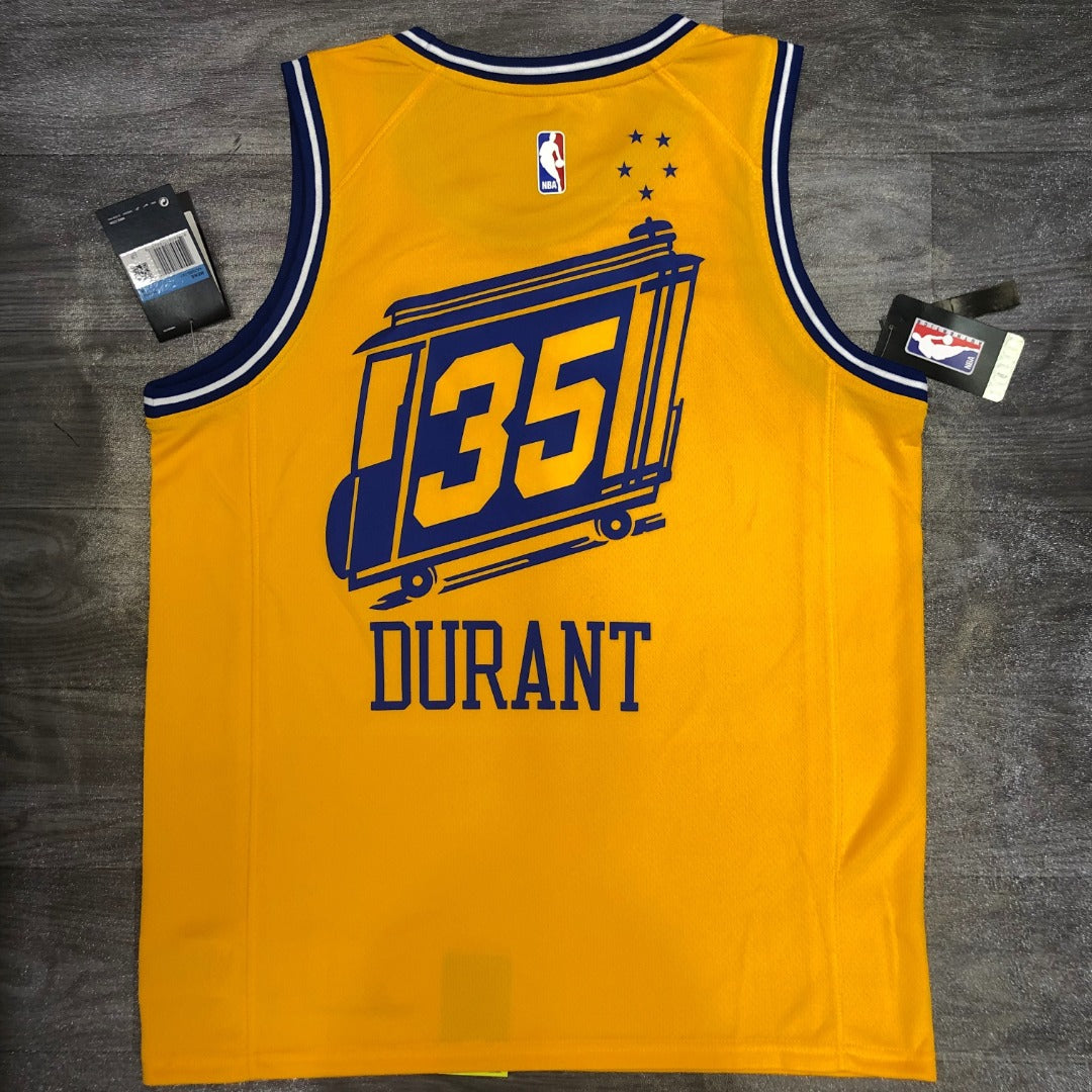 Warriors Durant Basketball Jersey