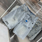 Chrome Hearts Cross Denim Shorts