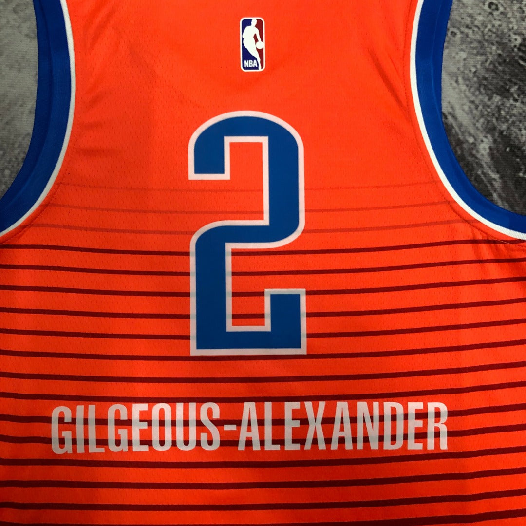 NBA Thunder — Alexander Jersey