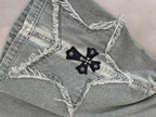 Chrome Hearts Cross Denim Shorts