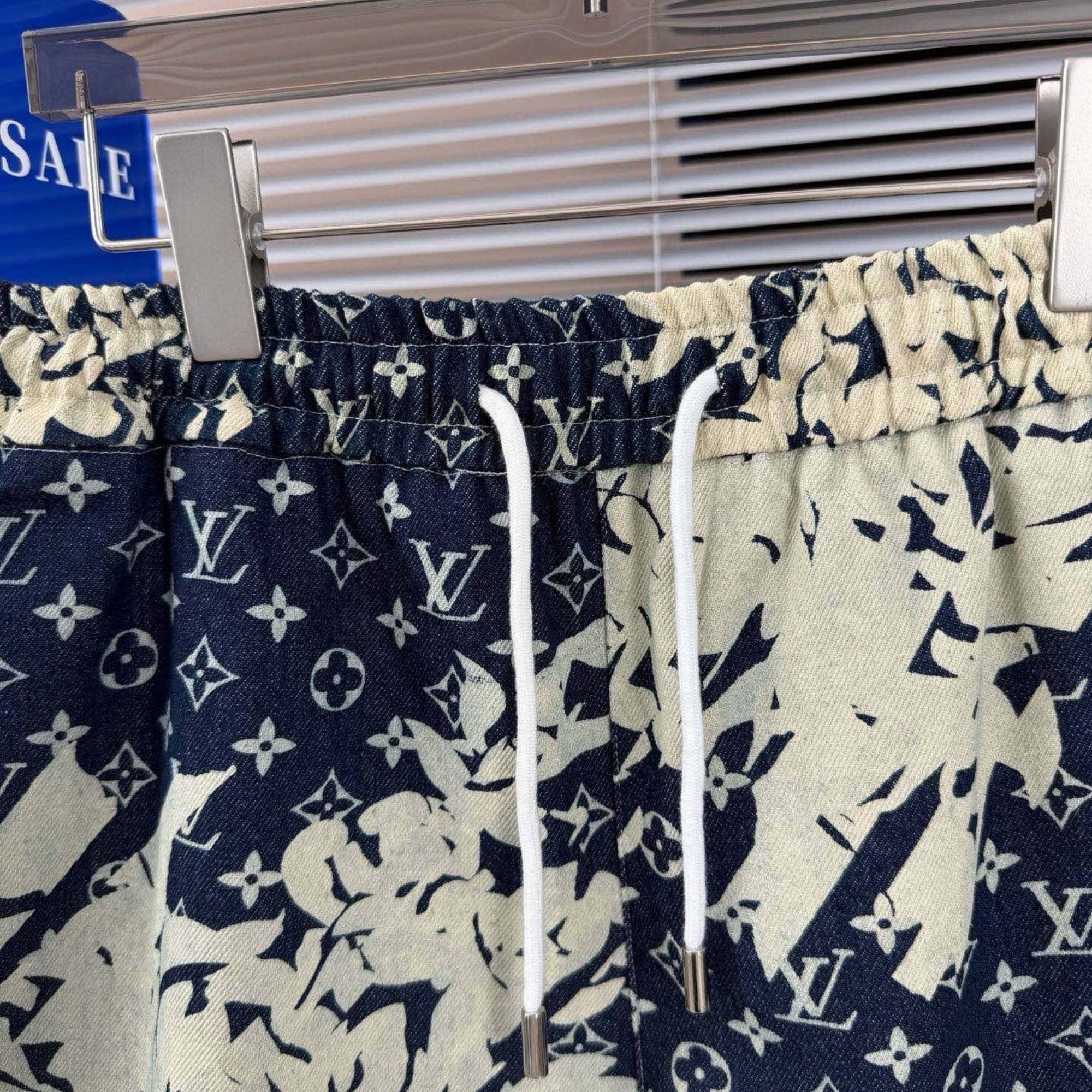 Louis Vuitton New Washed Denim Shorts