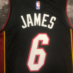 LeBron Jersey — 2023 Season NBA Miami Heat #6 Basketball Jersey