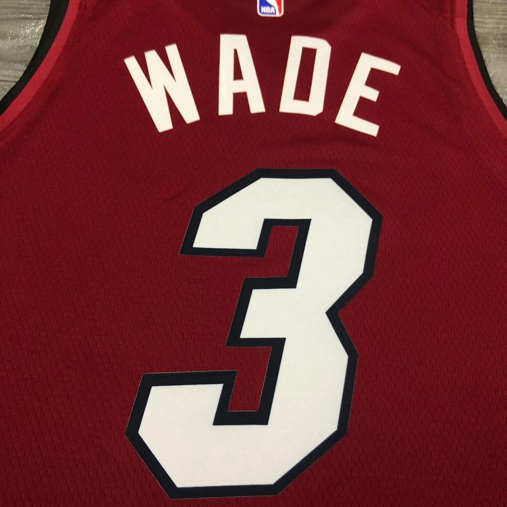 Dwyane Wade Jersey – NBA Miami Heat #3 (Maroon)