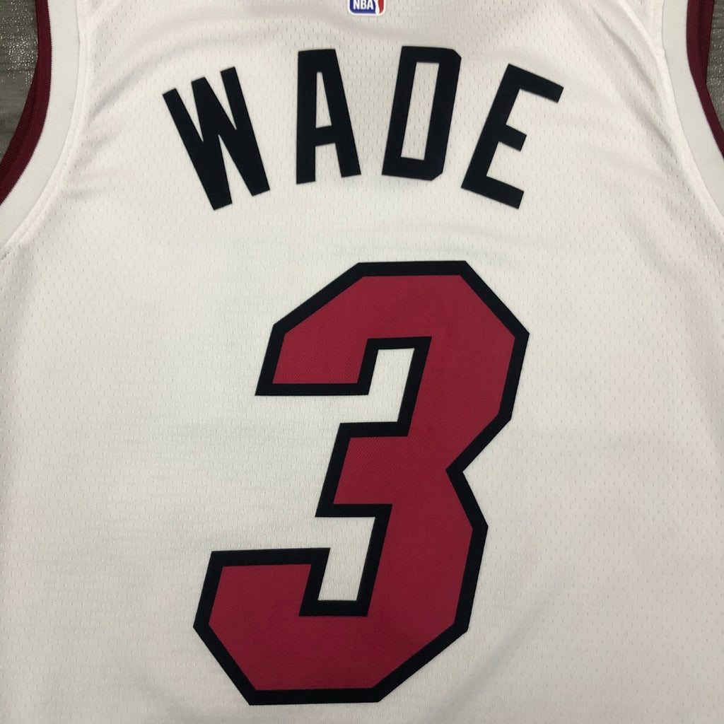 Dwyane Wade Jersey – NBA Miami Heat #3 Fan Edition Basketball Jersey