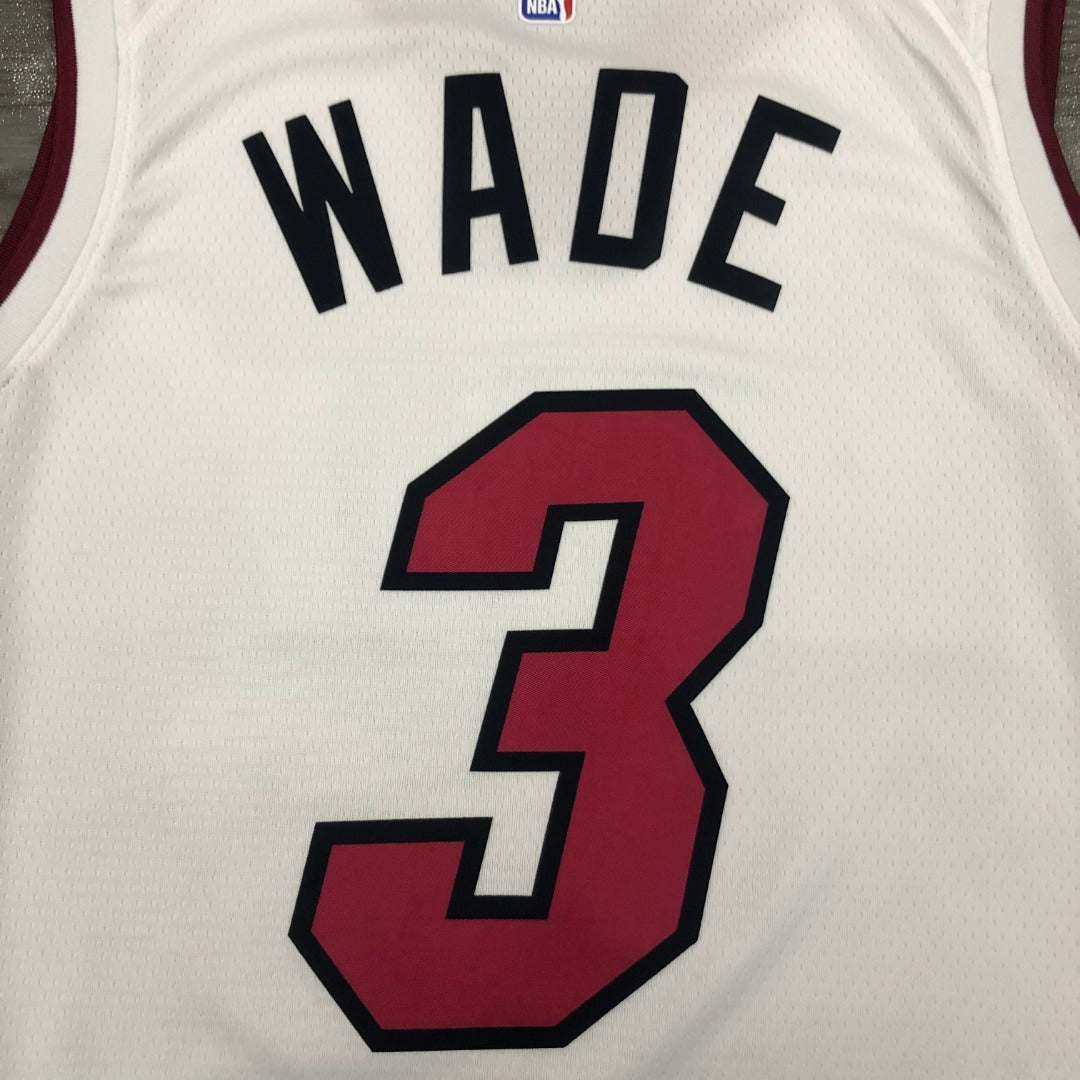 Dwyane Wade Jersey – NBA Miami Heat #3 Fan Edition Basketball Jersey