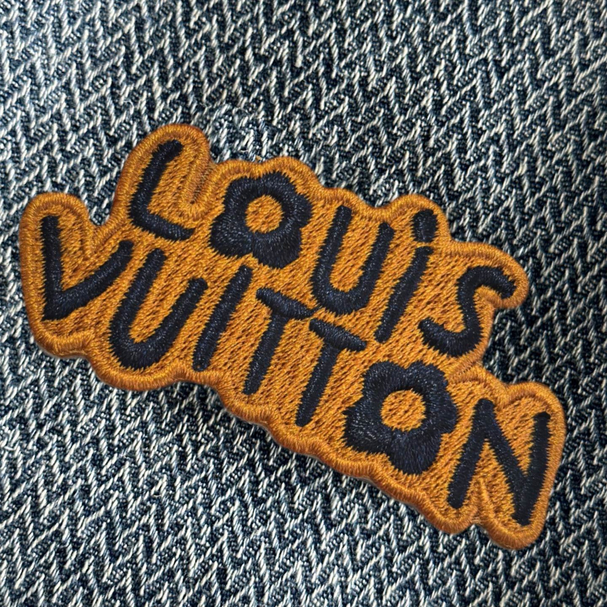 Louis Vuitton Denim Shorts Distressed Finish