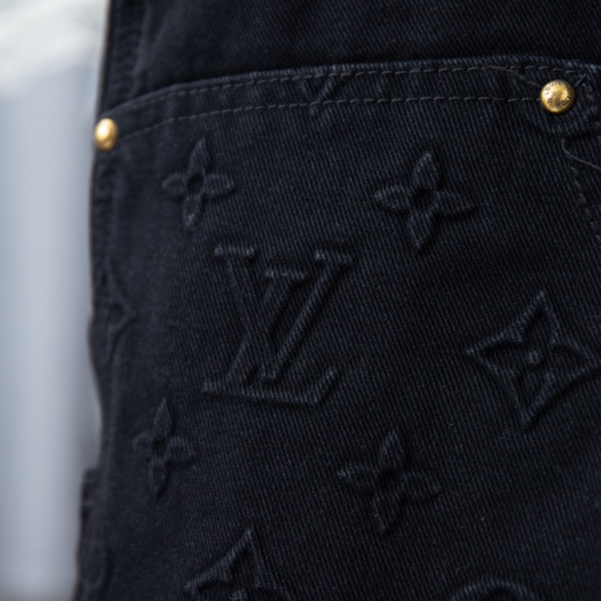 Louis Vuitton New Washed Denim Shorts