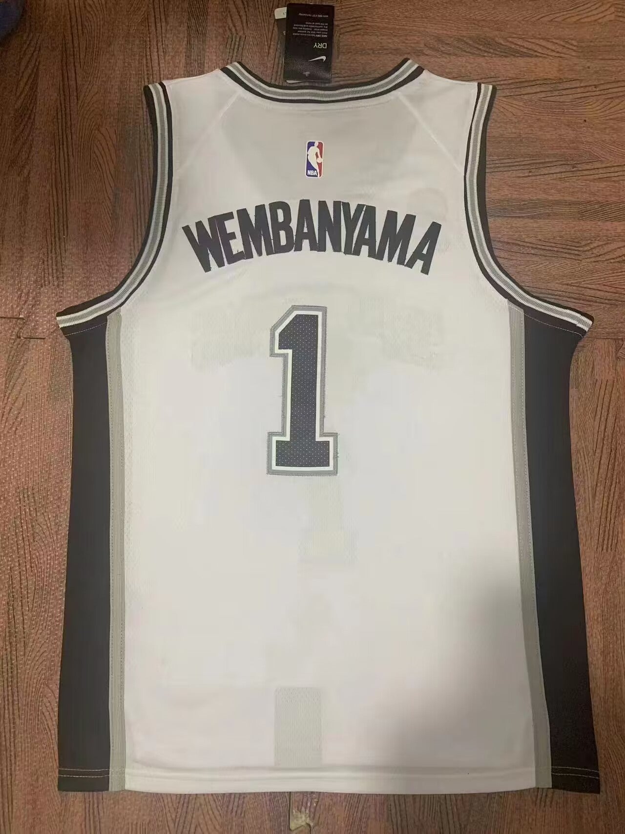 NBA Spurs Wembanyama Jersey