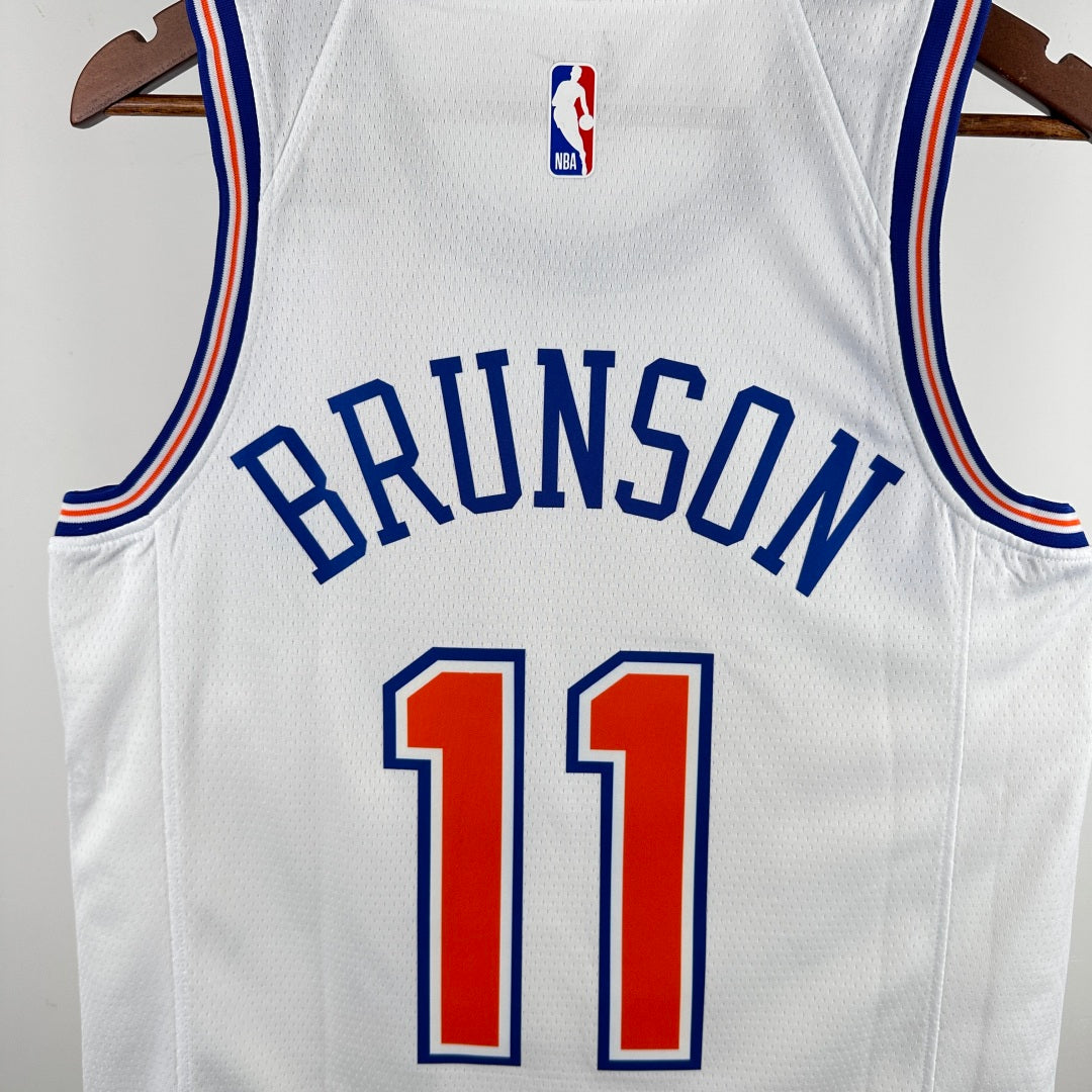 Jalen Brunson Jersey — 2019 Season NBA Knicks #11