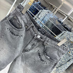 Chrome Hearts Cross Denim Shorts