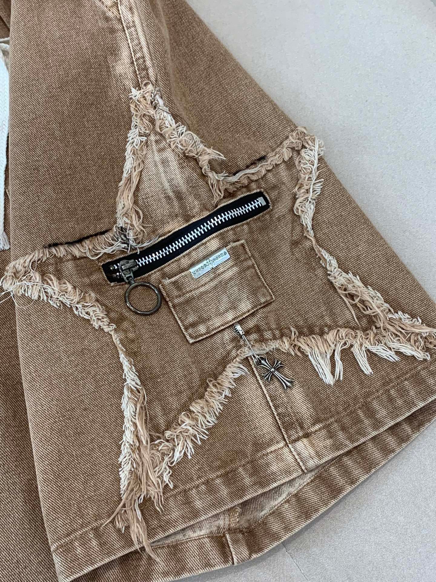 Chrome Hearts Cross Denim Shorts