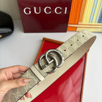 Gucci Men's Leather Belt – 4.0cm Wide