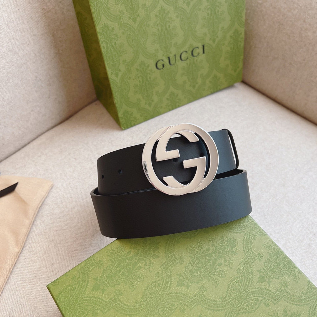 Gucci Men's Leather Belt – 3.8cm Width