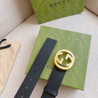 Gucci Men's Leather Belt – 3.8cm Width