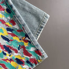 Louis Vuitton Denim Shorts Distressed Finish