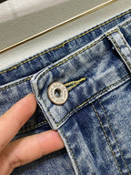Chrome Hearts Cross Denim Shorts