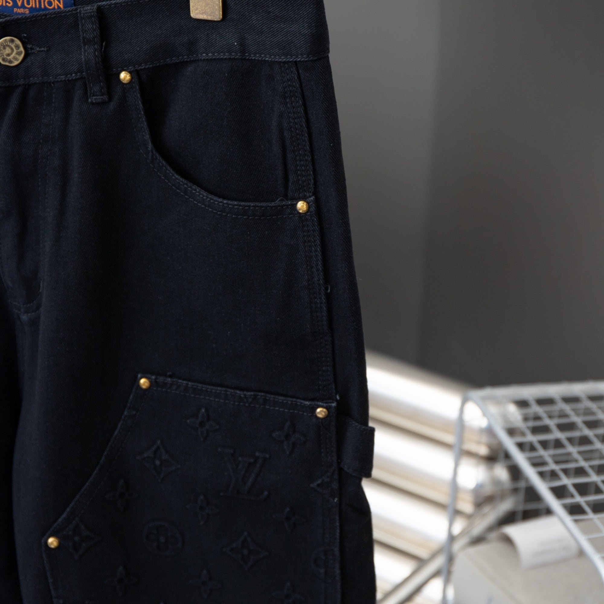 Louis Vuitton New Washed Denim Shorts