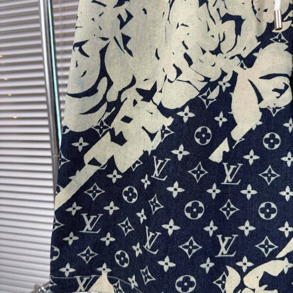 Louis Vuitton New Washed Denim Shorts