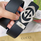 Gucci Men's Leather Belt – 3.8cm Width