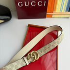 Gucci Men's Leather Belt – 4.0cm Wide