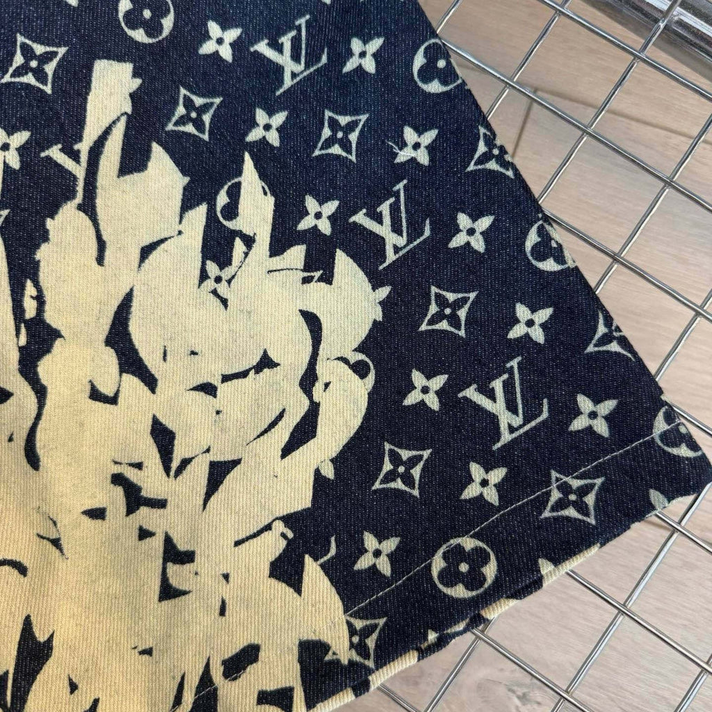 Louis Vuitton New Washed Denim Shorts