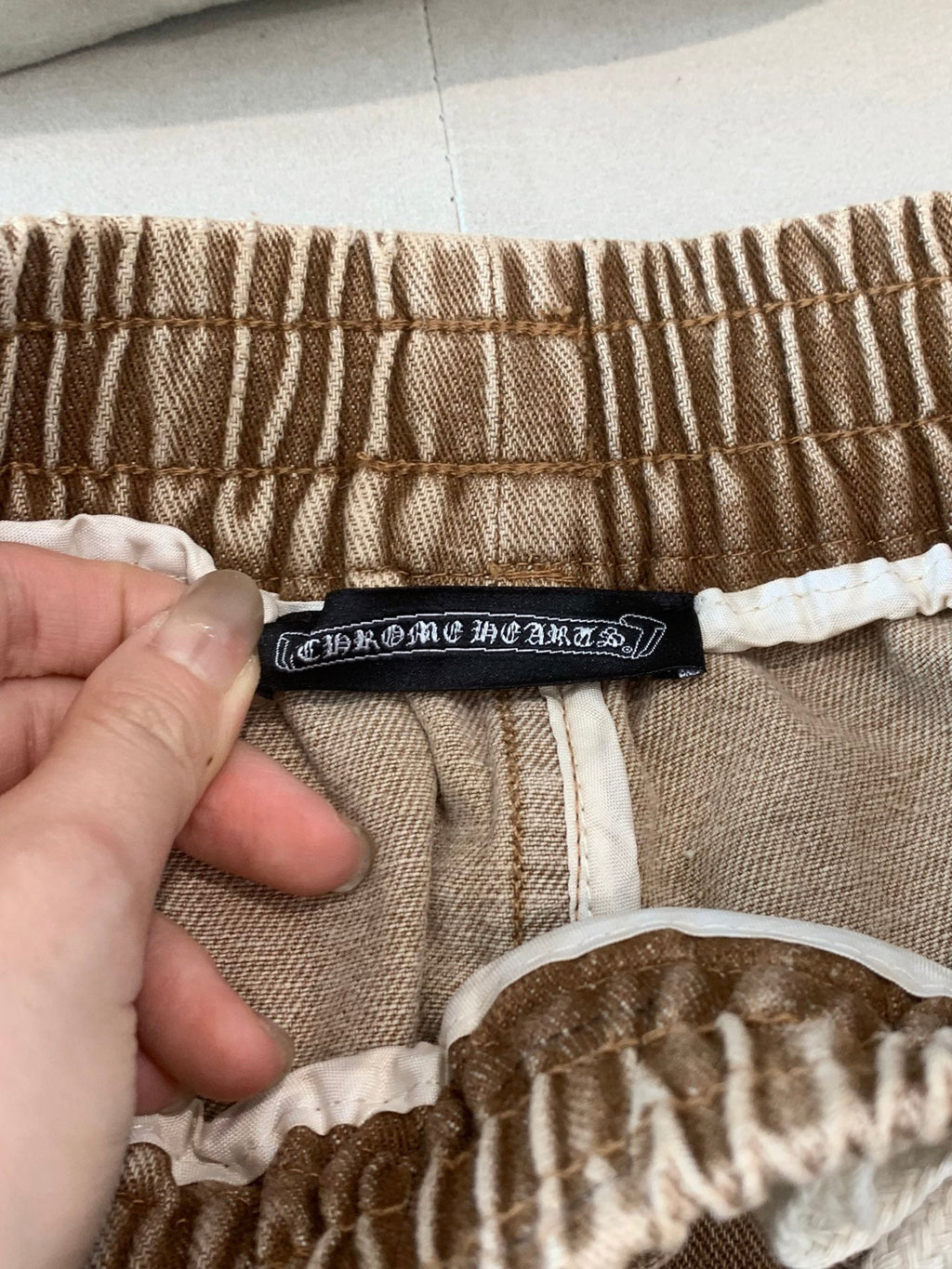 Chrome Hearts Cross Denim Shorts