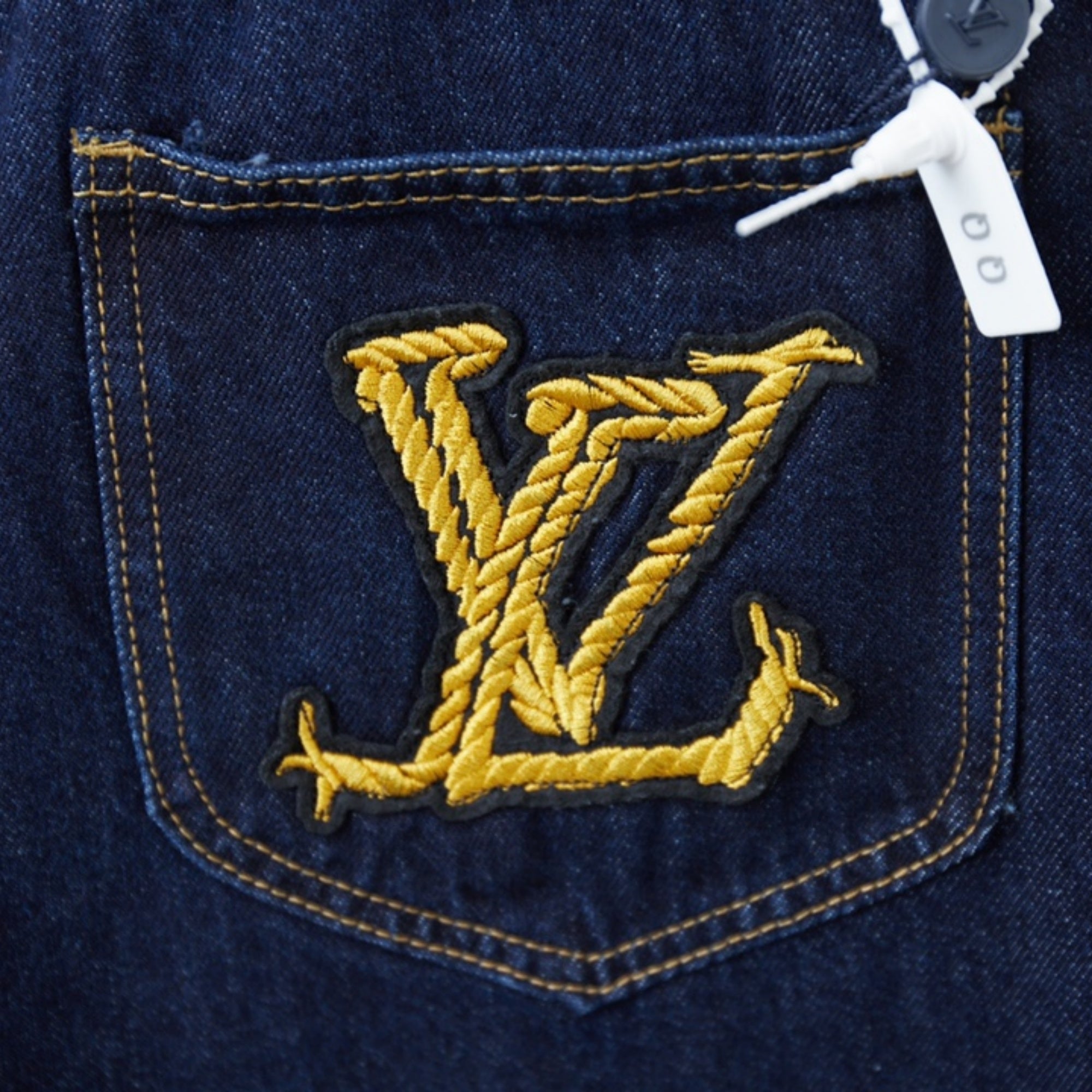 Louis Vuitton New Washed Denim Shorts