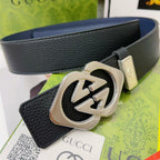 Gucci Men's Leather Belt – 3.8cm Width