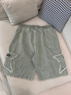 Chrome Hearts Cross Denim Shorts