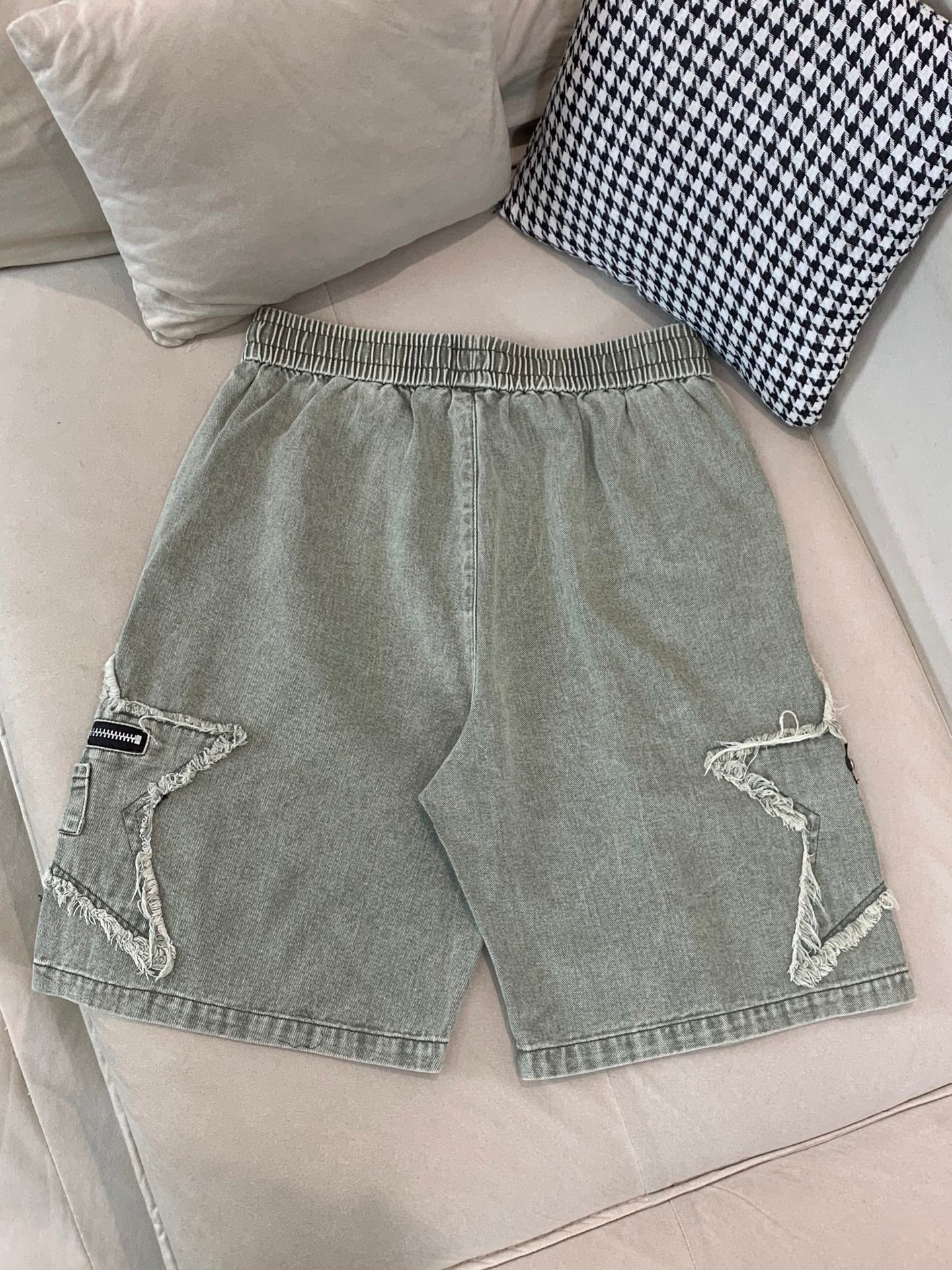 Chrome Hearts Cross Denim Shorts