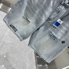 Chrome Hearts Cross Denim Shorts