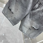 Chrome Hearts Cross Denim Shorts