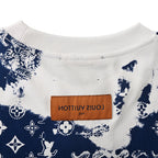 Louis Vuitton Paisley Monogram Embossed Short-Sleeve T-Shirt | Combed Cotton