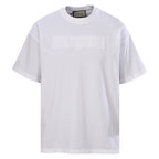 Gucci Embossed Letter Short-Sleeve T-Shirt