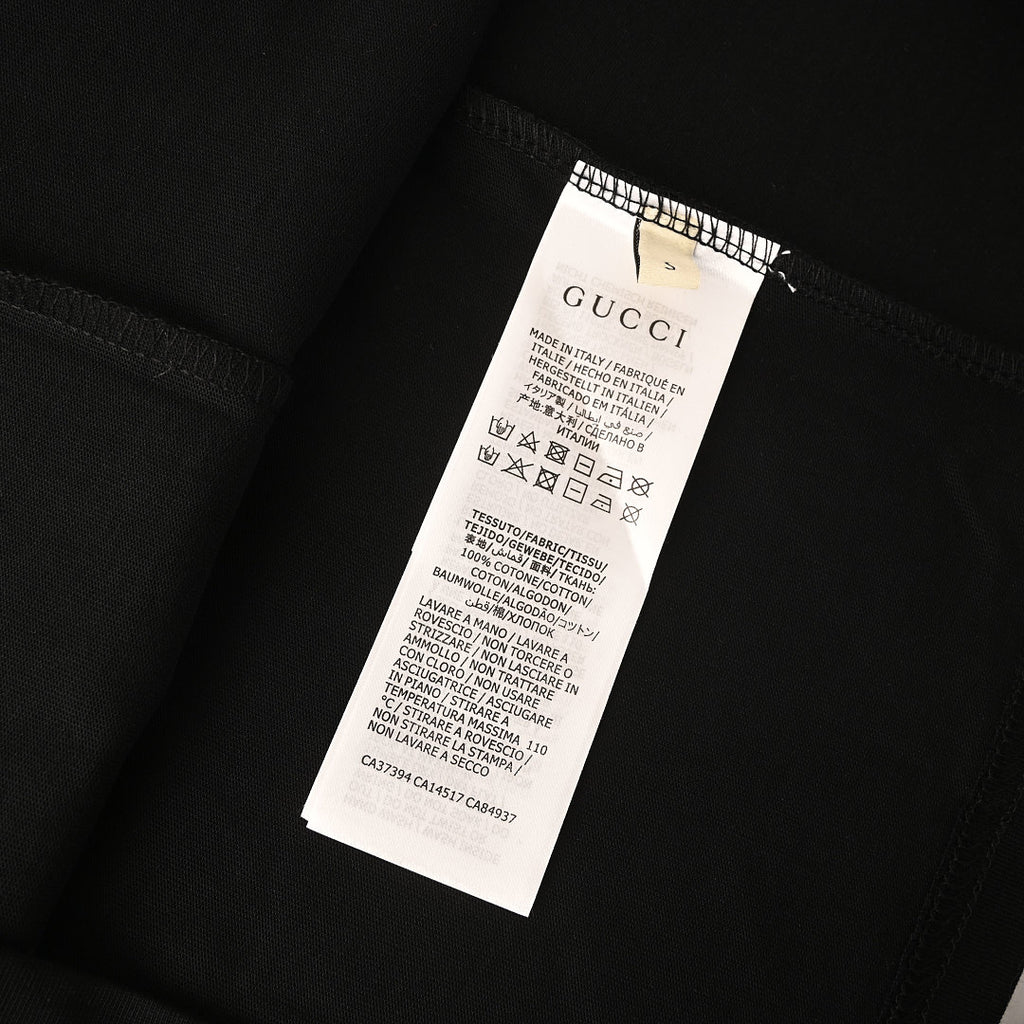 Gucci Embossed Letter Short-Sleeve T-Shirt