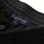 Louis Vuitton All-Over Print Washed Denim Shorts